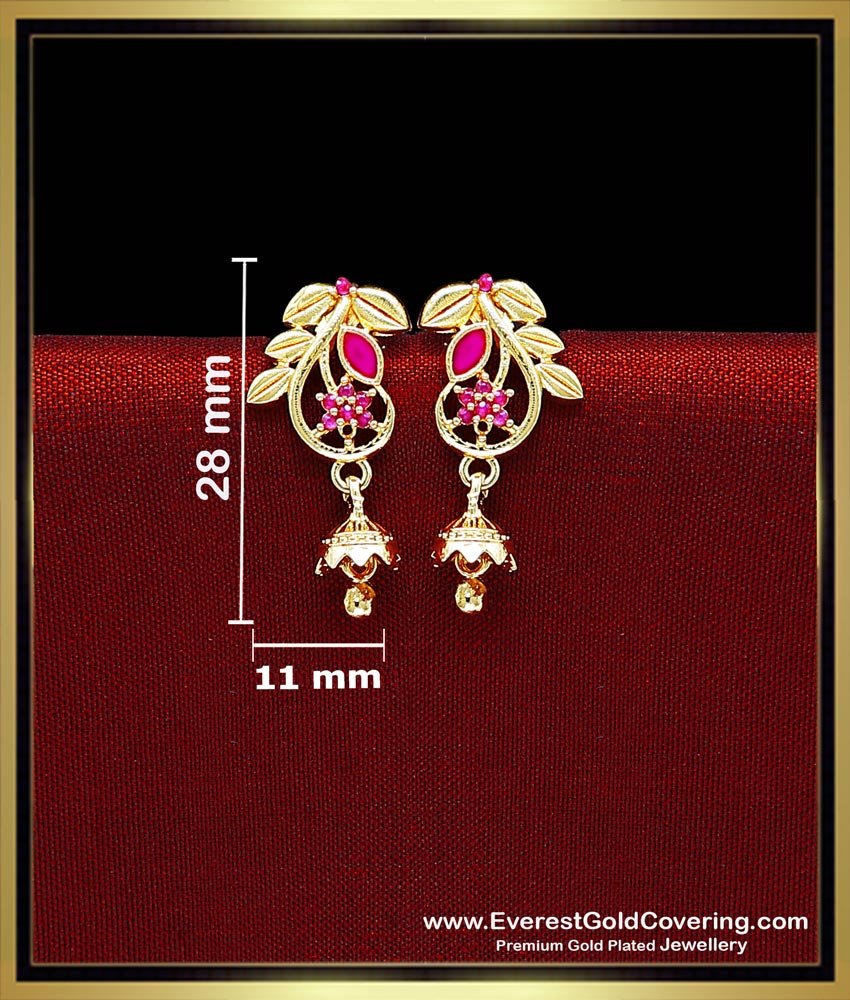ruby stone earrings for women
