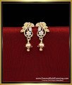white stone earrings for women