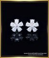white gold stud earrings