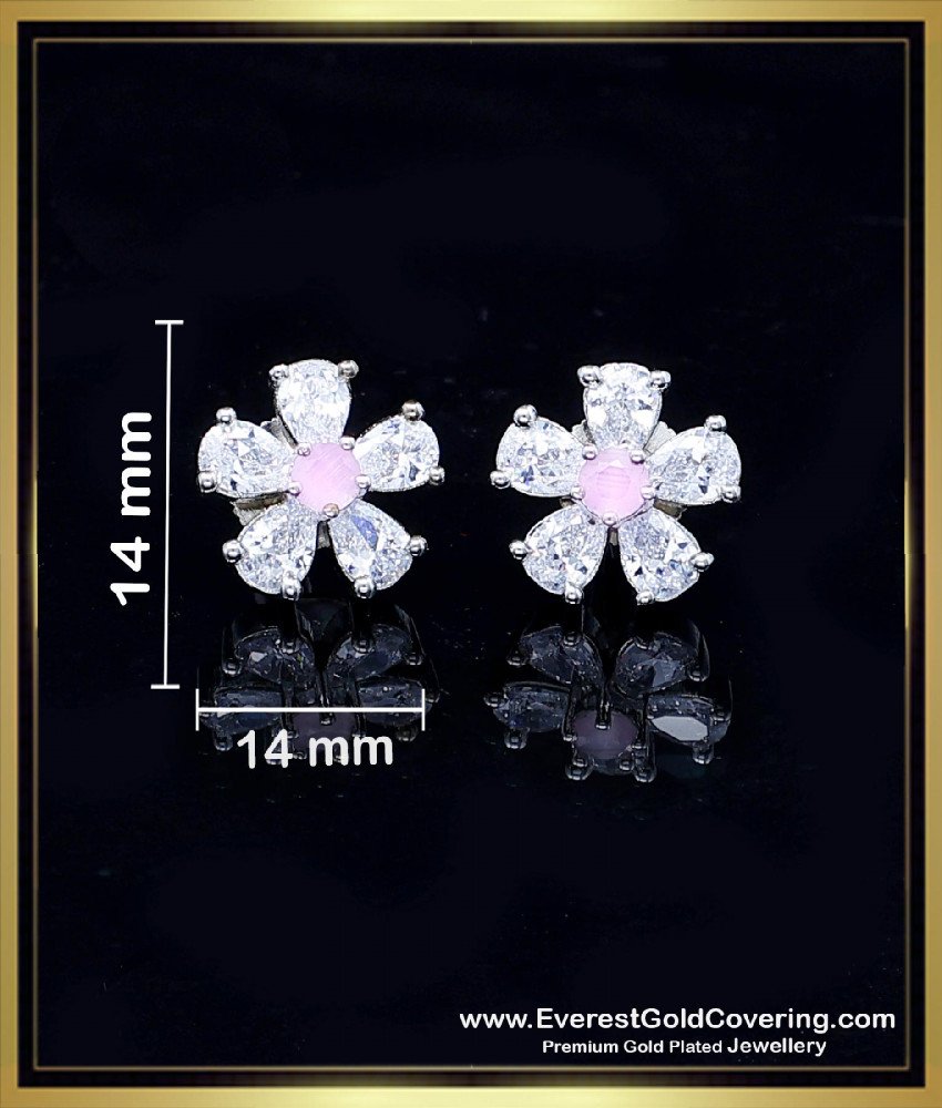 flower design earrings artificial