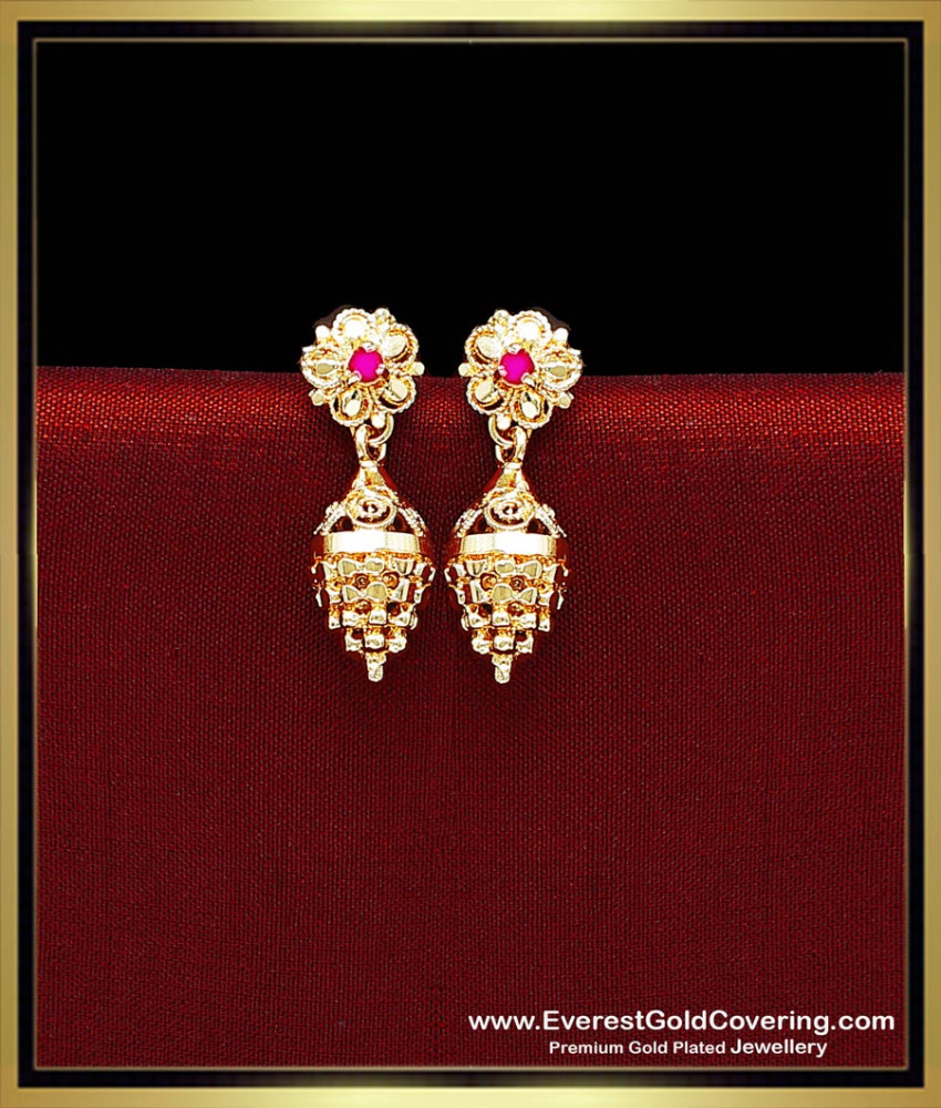 small jhumka earrings for daily use