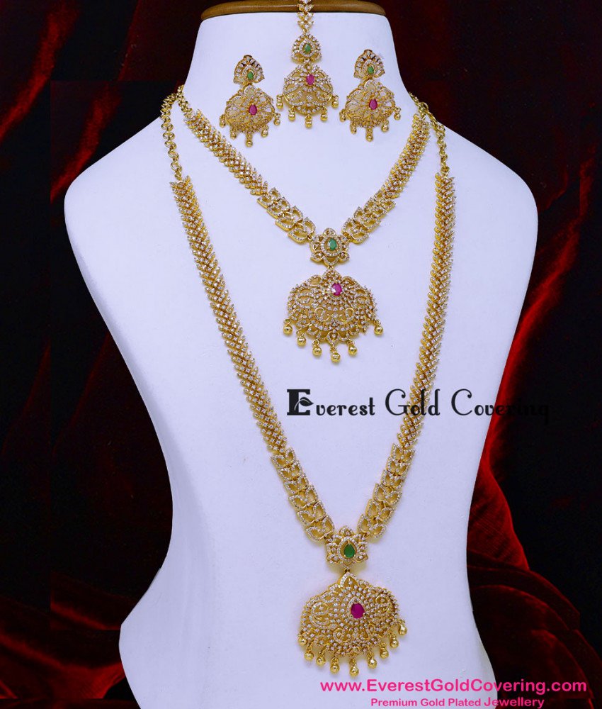 modern bridal jewellery set 