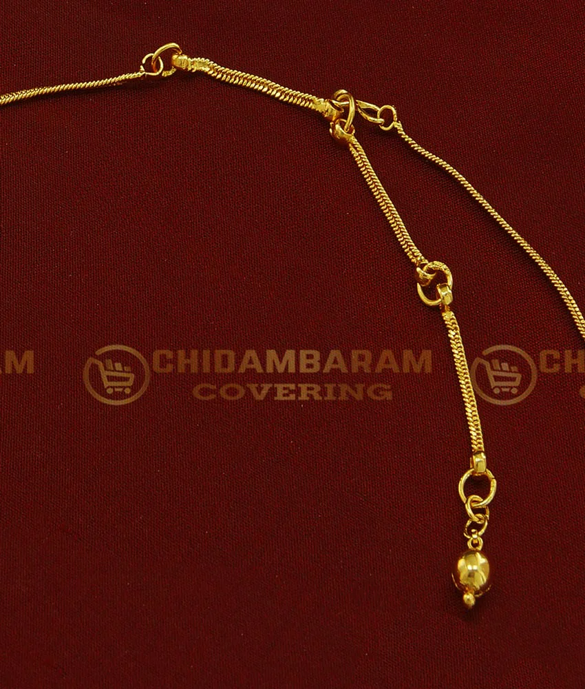 Buy Beautiful Kids Waist Chain Gold Plated Thin Chain Arunakodi ...