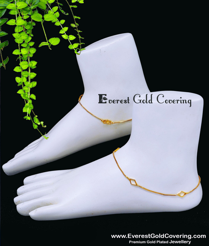 Thin Chain Payal for Girls
