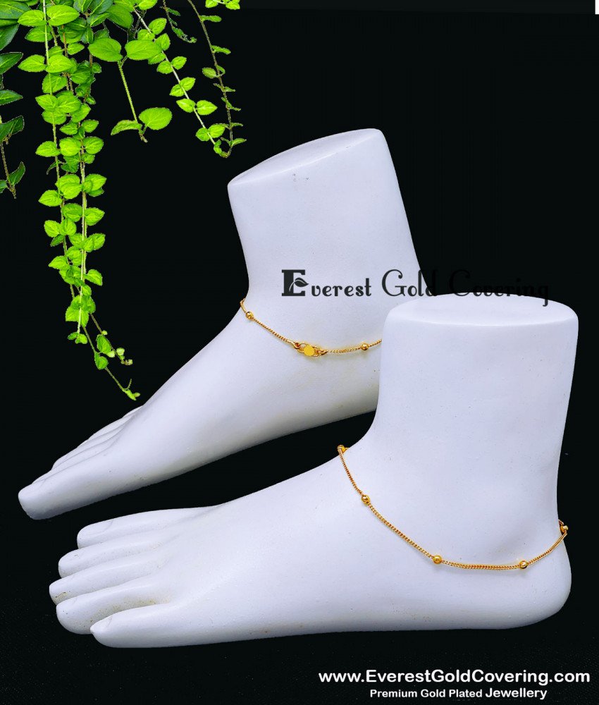 new model anklet gold