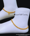 one gram gold anklets for women