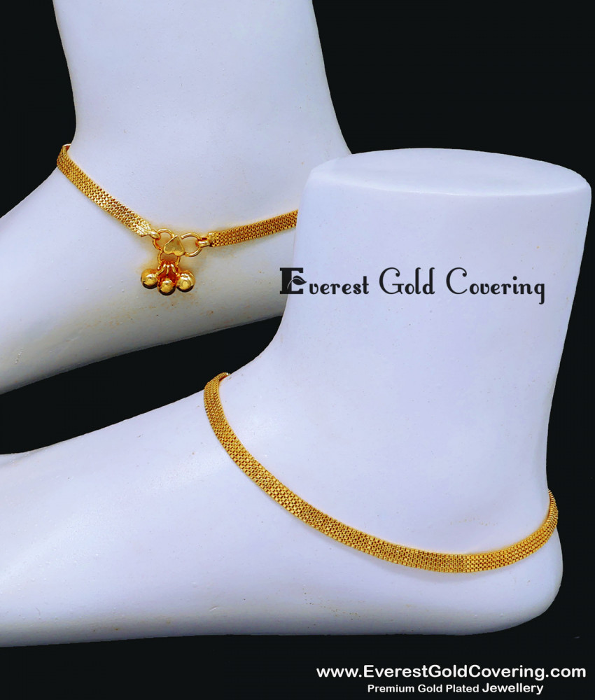simple new model anklet gold