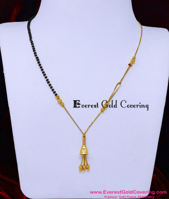 BBM1131 - Elegant Half Gold Chain Half Mangalsutra Design