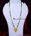 south indian mangalsutra design gold forming