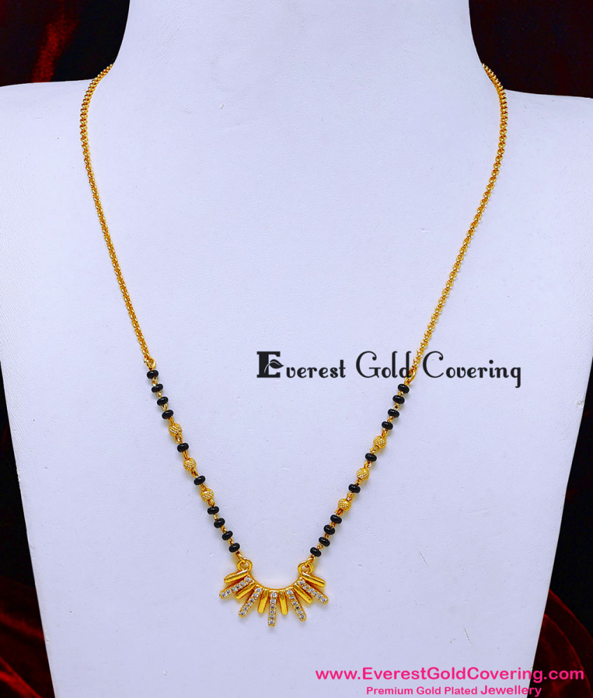 short mangalsutra design