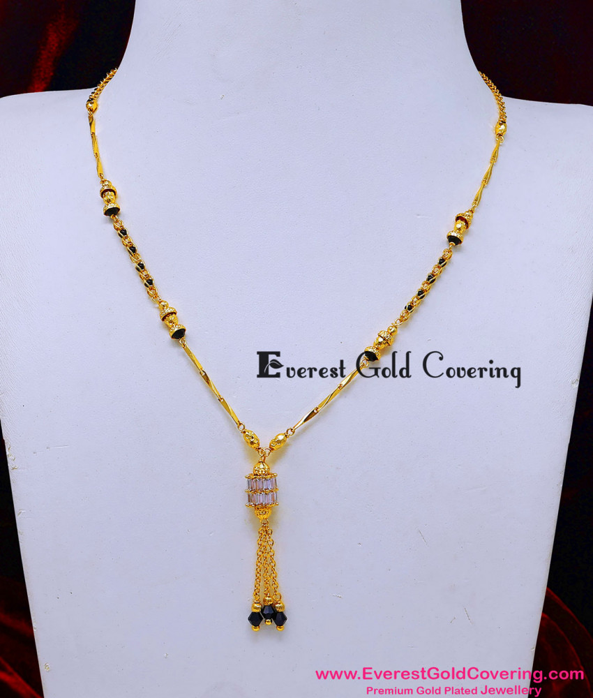 Yellow Gold Mangalsutra design