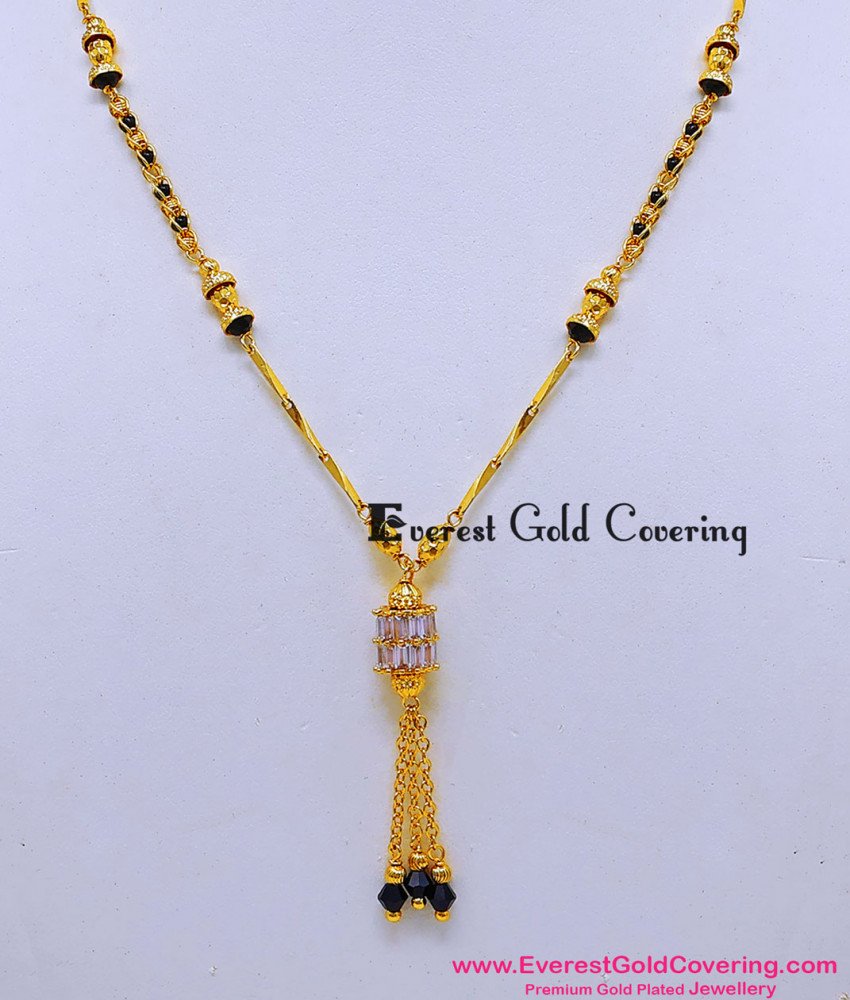Yellow Gold Mangalsutra design
