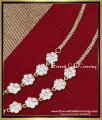 Impon stone mattal gold plated