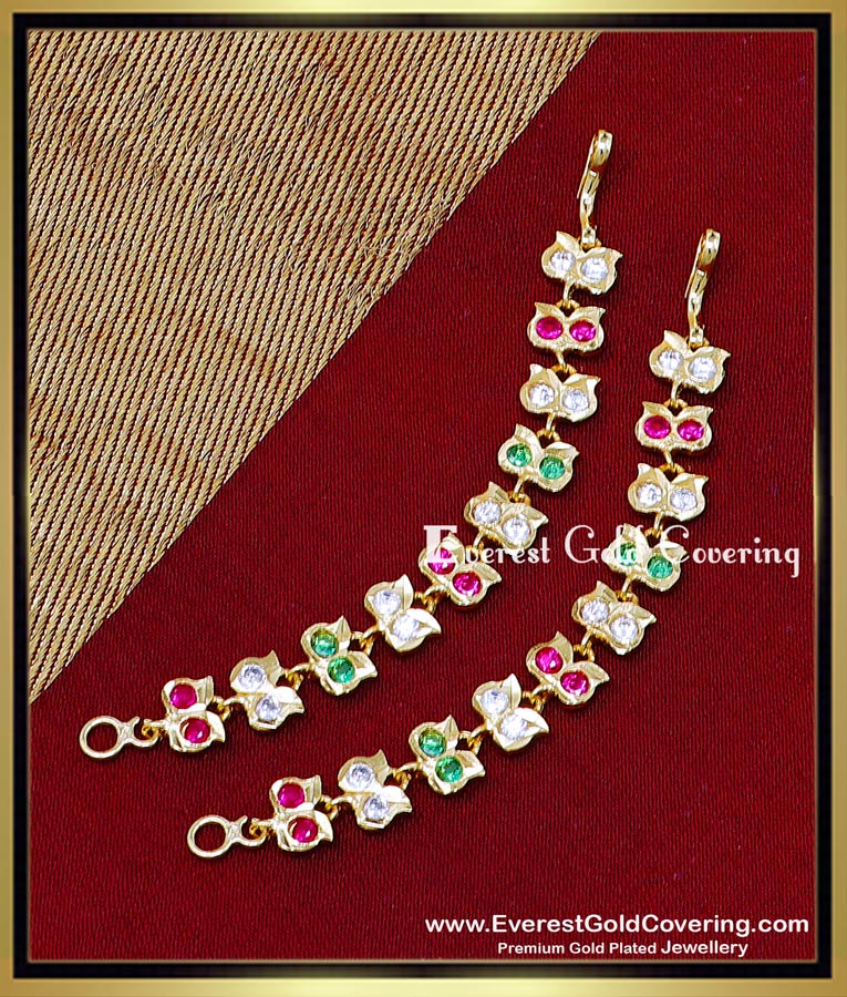 ear chain designs panchaloha mattal