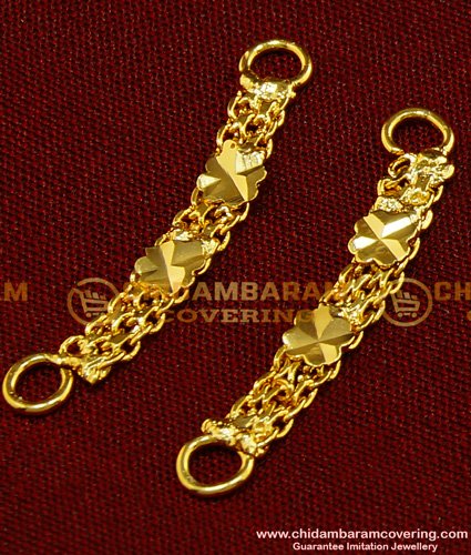 MAT53 - New Gold Design Mini Side Ear Chain Model Gold Plated Pilla Matilu Online