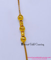 Chidambaram Gold Covering Mugappu Chain