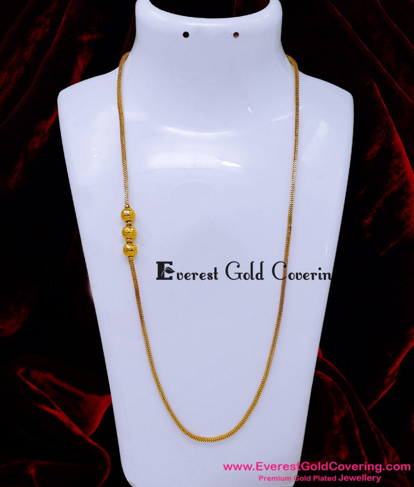 plain ball mugappu chain covering