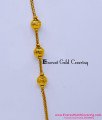 One Gram Gold Ball DesignMugappu Chain