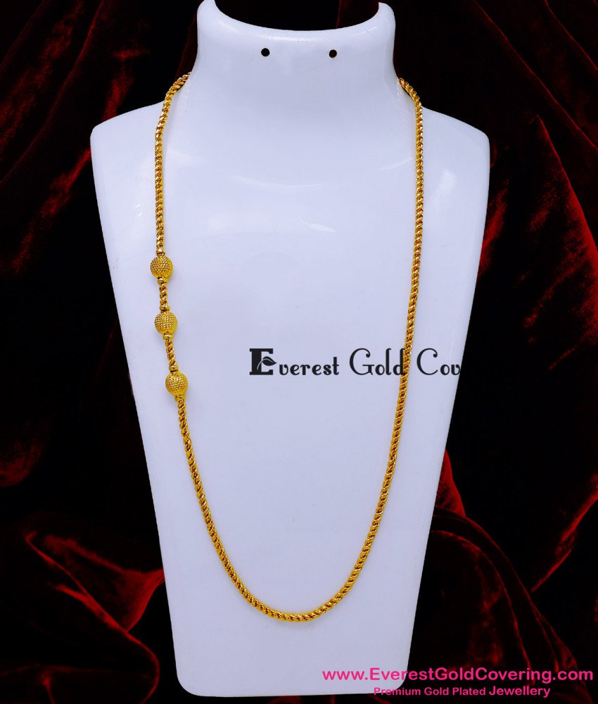 Thali Saradu Mugappu Chain Design