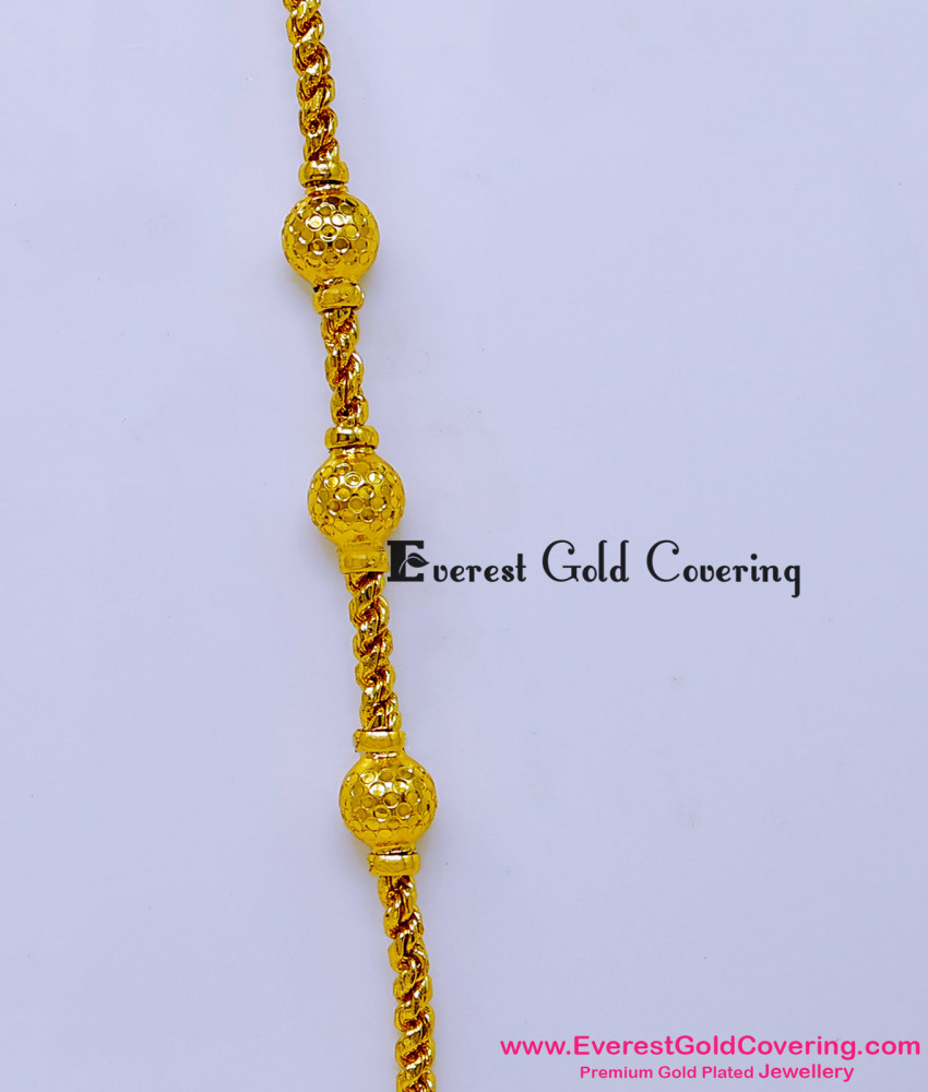 High-Quality Gold Covering Mugappu Jewellery