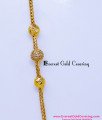 1 gram gold mugappu chain