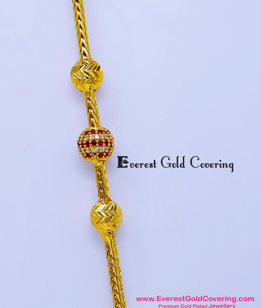 mugappu thali chain design