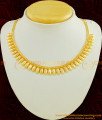 NLC413 - Kerala Light Weight Daily Wear Shiny Flower Petal Design Necklace 