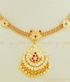 NLC603 - New Model Impon Attigai Necklace Designs Gold Plated Jewellery Online