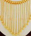 NLC644 - Arabic Style Gold Necklace Designs Gold Plated Hanging Chain Arabic Gold Choker Necklace Dubai Jewelry Online