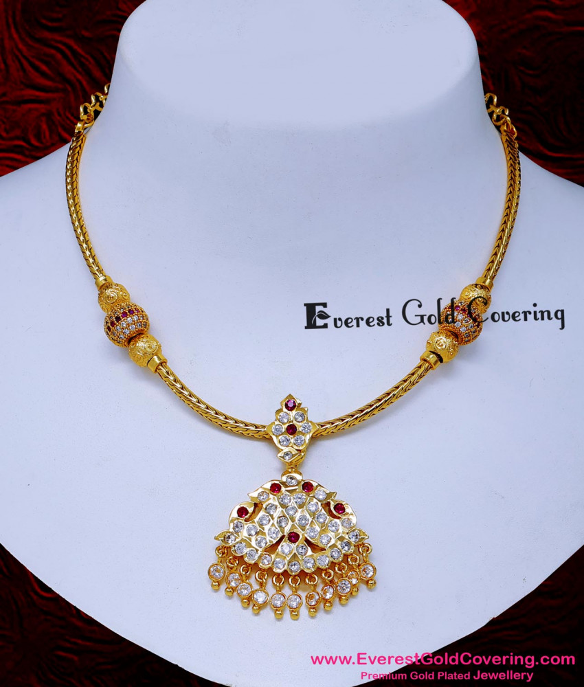 Premium Quality Impon Attigai Necklace