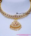 Traditional Old Model Attigai Impon Necklace Design