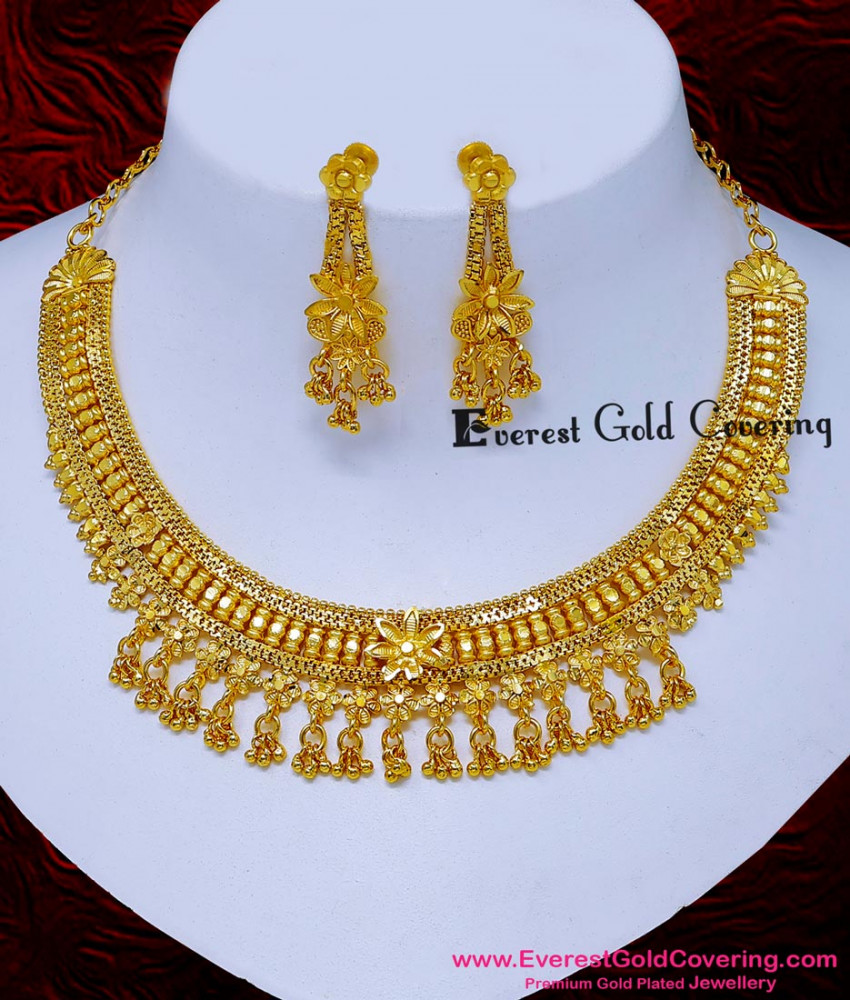 2 gram gold forming necklace design