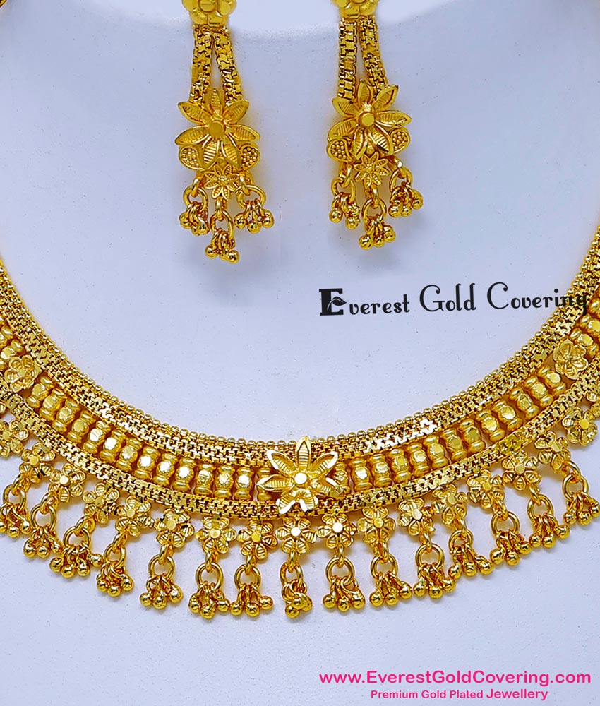 2 gram gold forming necklace design