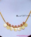 coin necklace designs