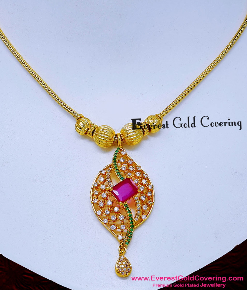 diamond stone necklace