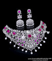 Traditional AD Stone Party Wear Choker Set