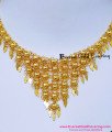 Premium Gold Plated Kerala Jewellery Elakkathali Necklace for Traditional Bridal Wear