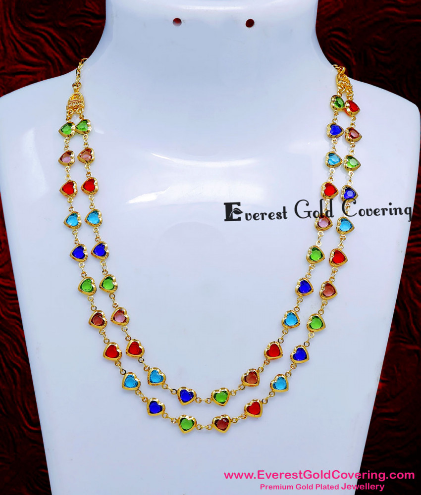 Premium-quality multicolor necklace