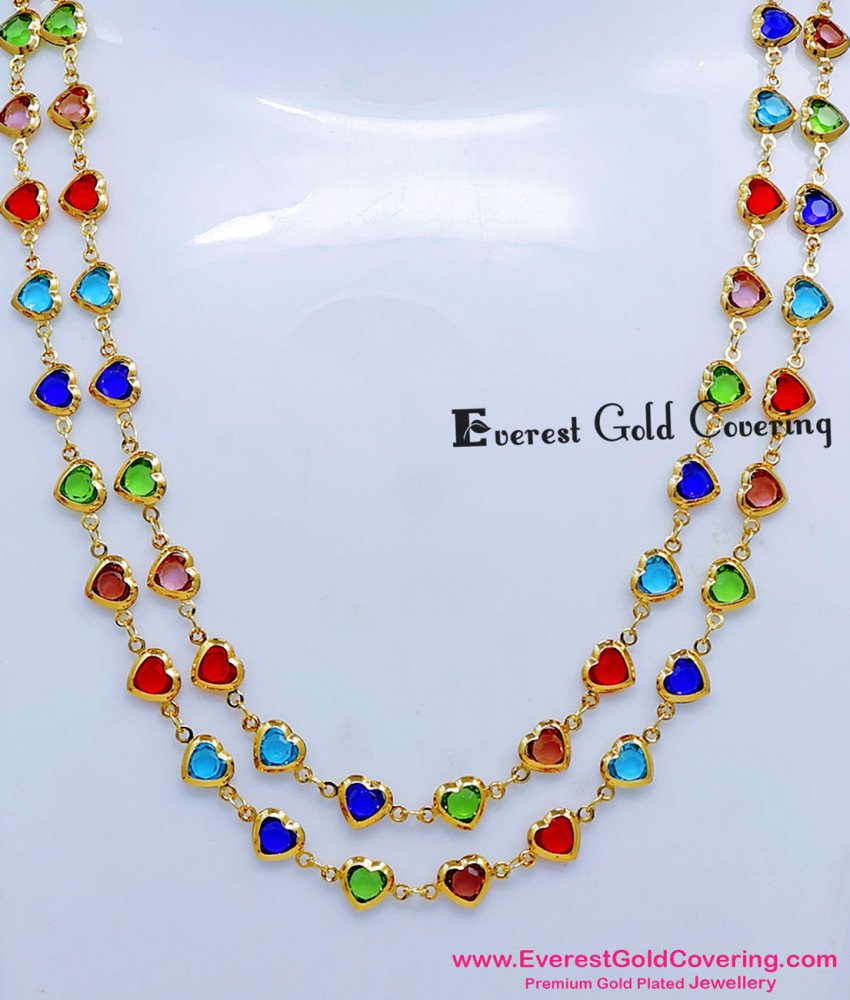 Premium-quality multicolor necklace