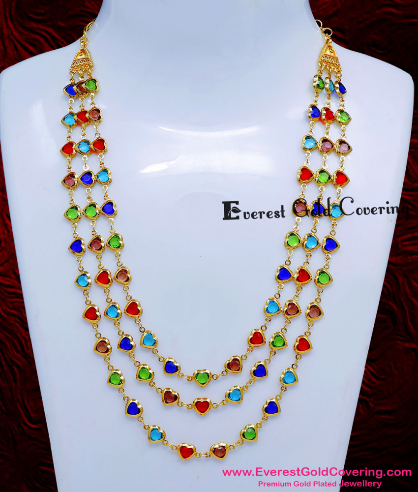 Premium-quality multicolor necklace