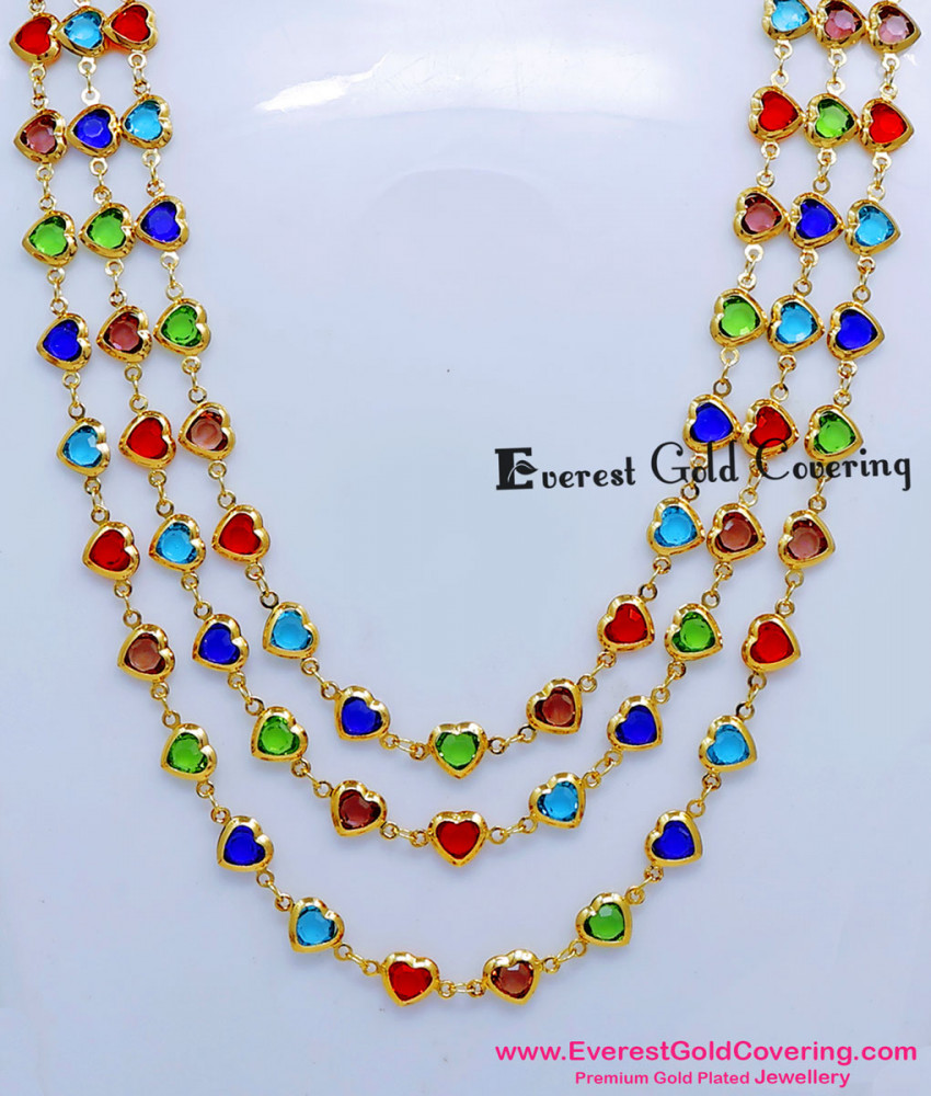 Premium-quality multicolor necklace
