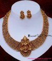 antique temple necklace set