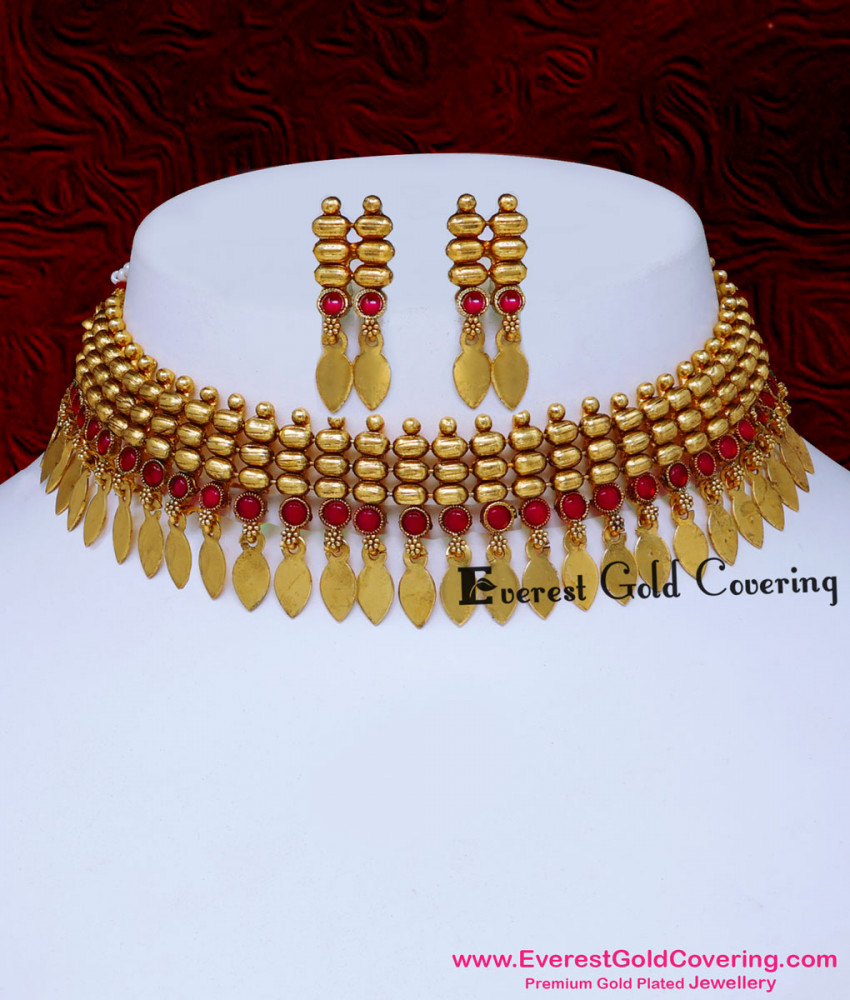 antique elakkathali choker