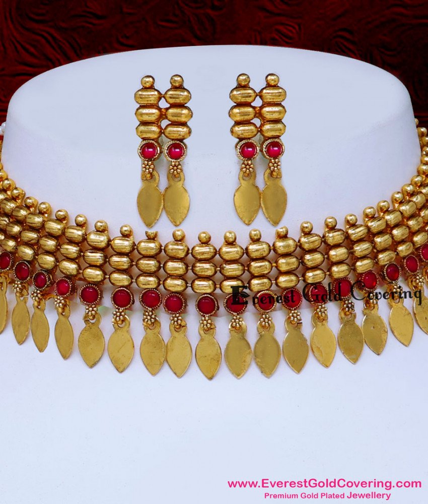antique elakkathali choker