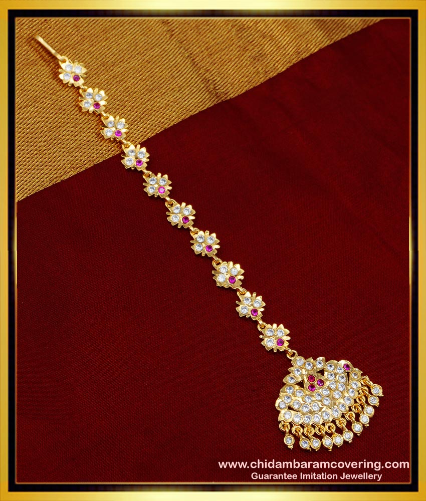 nethi chutti designs, impon nethichutti, maang tikka, maang tikka designs, south indian jewellery, tikka jewellery, 