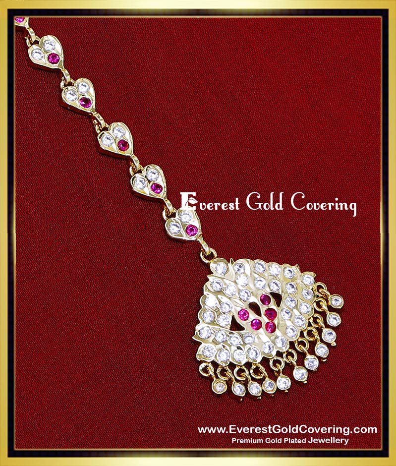 bridal maang tikka design