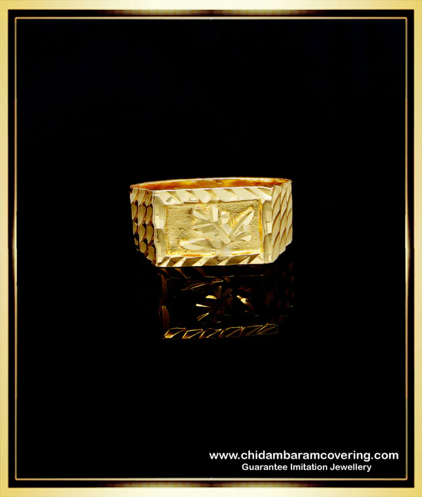 Buy Traditional Gold Design Tv Mothiram Daily Wear Impon Ring Design ...