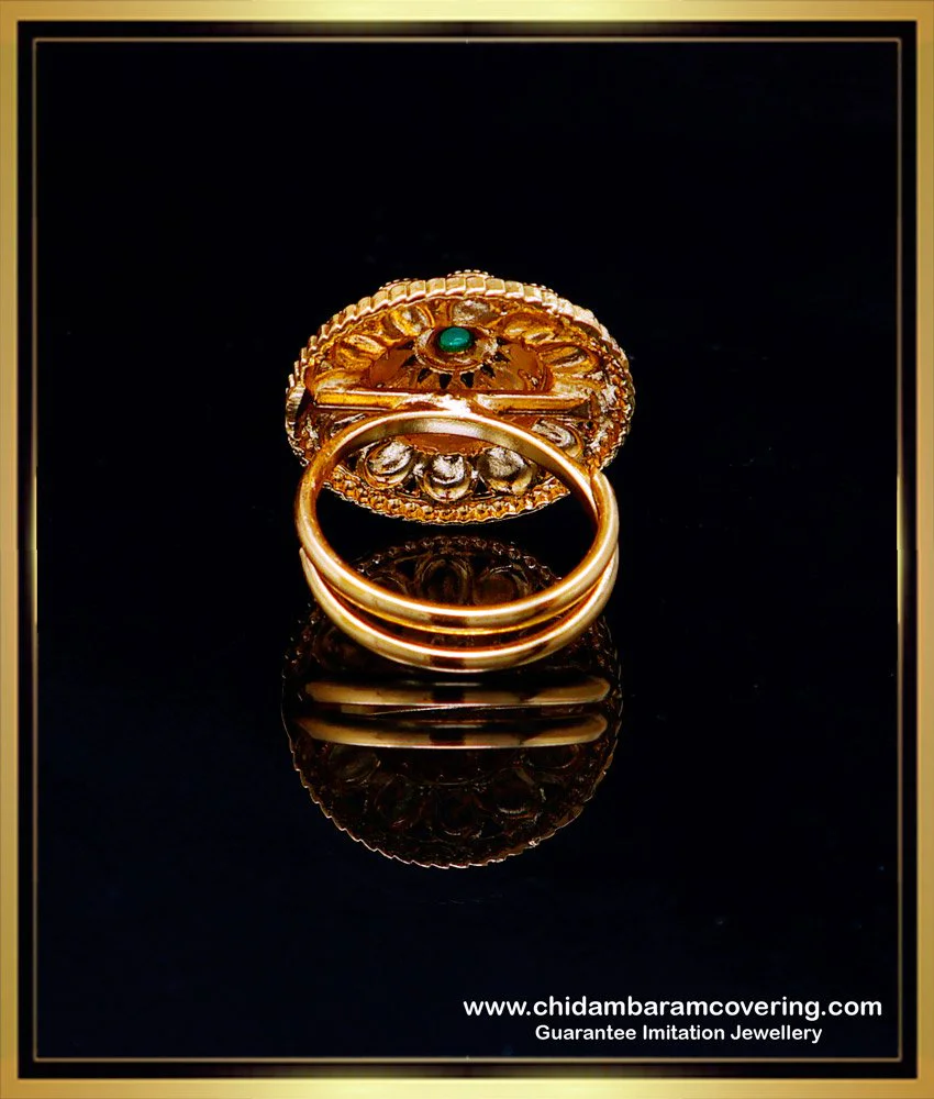 Traditional Rings Design Gold Buy Traditional Antique Ladies Rings Gold Design for Wedding