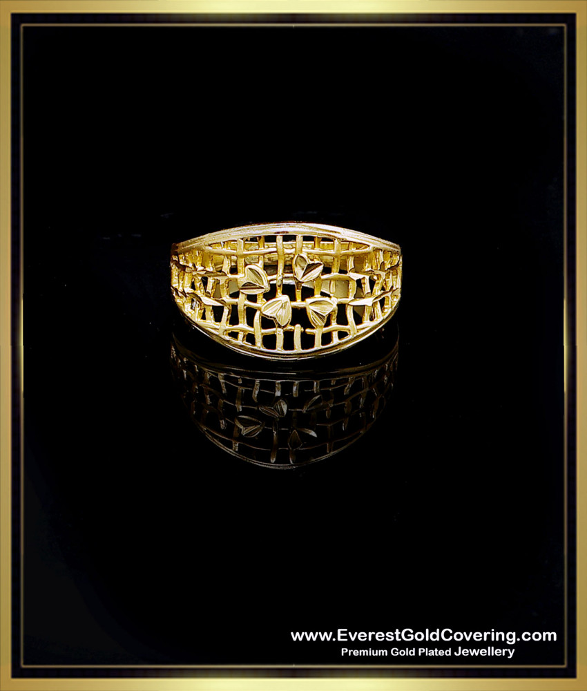 stylish simple gold ring design