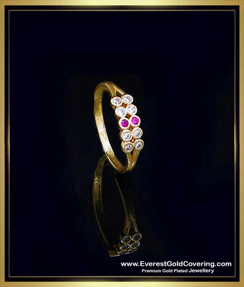 Lightweight White Stone Rings for Office & Daily Wear